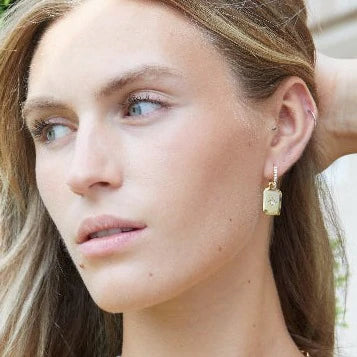 Earrings: Stardust - Gold
