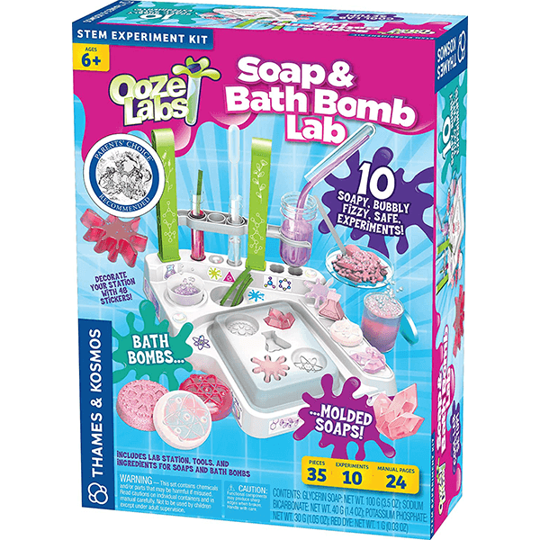 TK: Ooze Labs - Soap & Bath Bomb Lab - Ages 6+