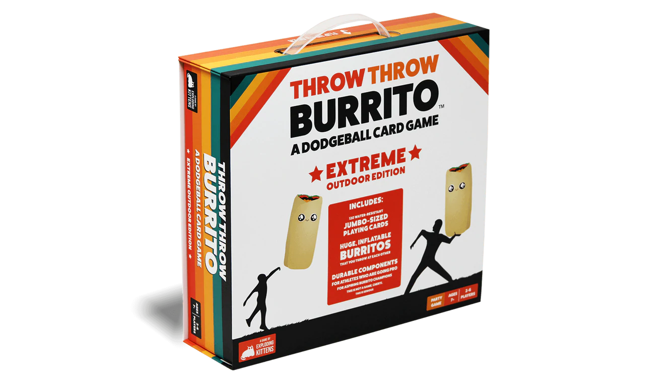 Throw Throw Burrito: Extreme Outdoor Edition - Ages 7+