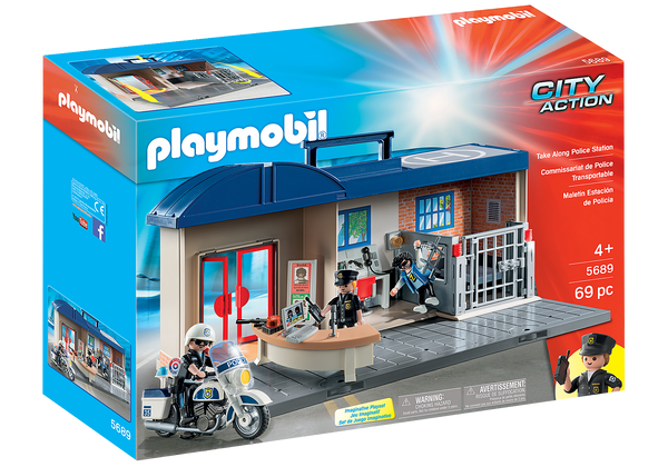 Take Along Police Station Playmobil 4-10