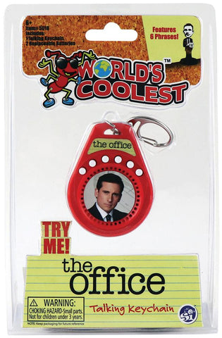 World's Coolest "The Office" Talking Keychain Assorted - Ages 8+