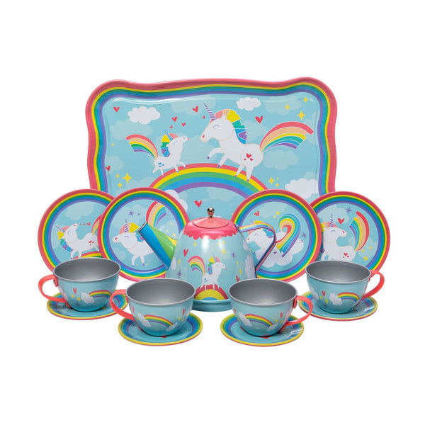 Unicorn Tin Tea Set - Ages 3+
