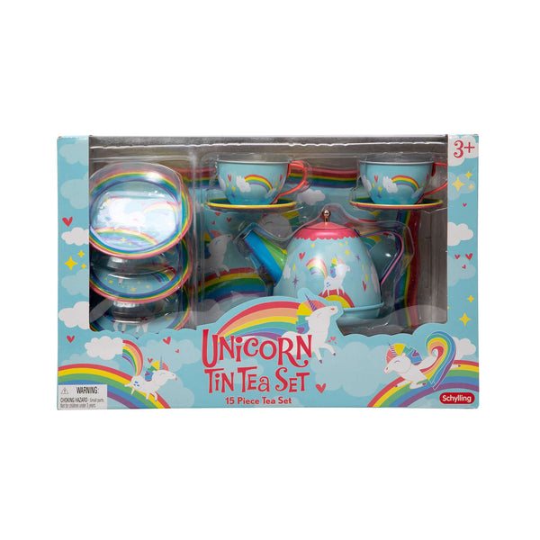 Unicorn Tin Tea Set - Ages 3+