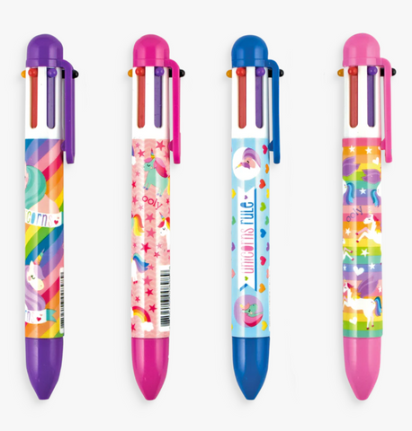 6 Click Pen: Unique Unicorns- Ages 3+