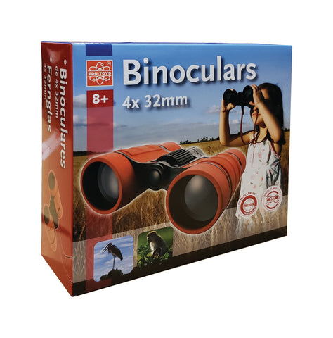 Binoculars: 4 x 32mm - Ages 8+