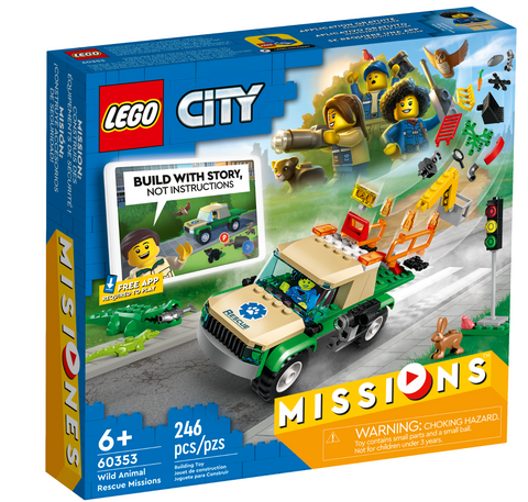 City: Wild Animal Rescue Missions - Ages 6+