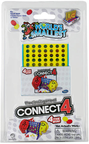 World's Smallest Connect 4 - Ages 6+