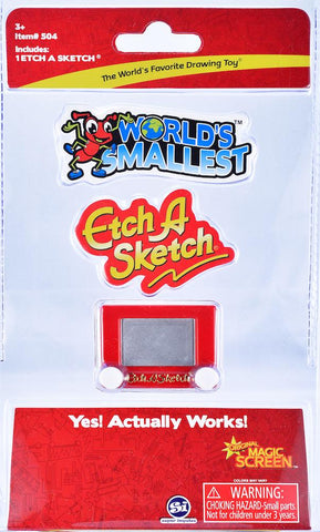 World's Smallest Etch A Sketch - Ages 6+