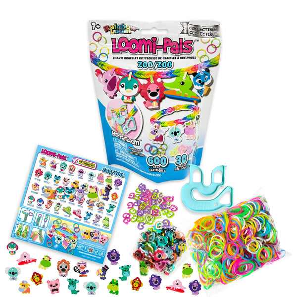 Loomi-Pals Collectible Charm Bracelet Kit: Zoo - Ages 7+
