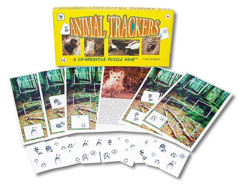 Animal Trackers: a Co-Operative Puzzle Game - Ages 4+