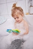 Fritz the Frog Mini Bath Book with Rattle - Ages 18-36 months