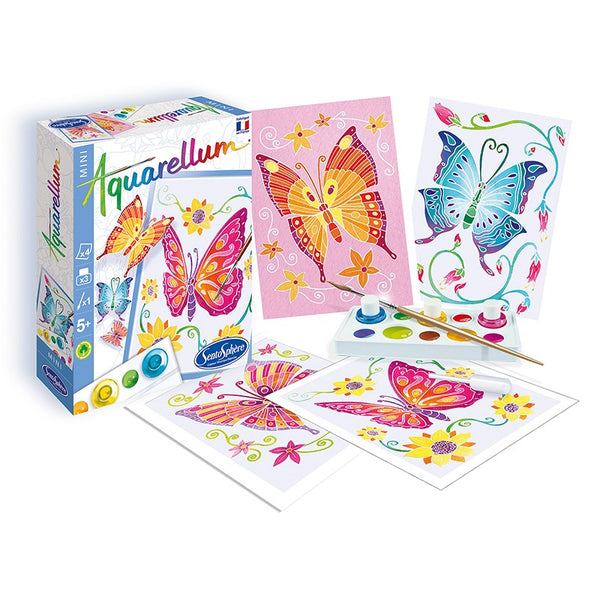 Aquarellum Mini: Butterflies - Ages 6+