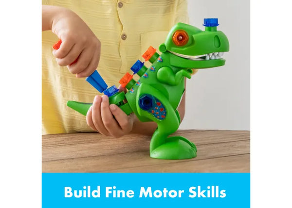 Design & Drill Take-Apart T-Rex STEM Building Toy