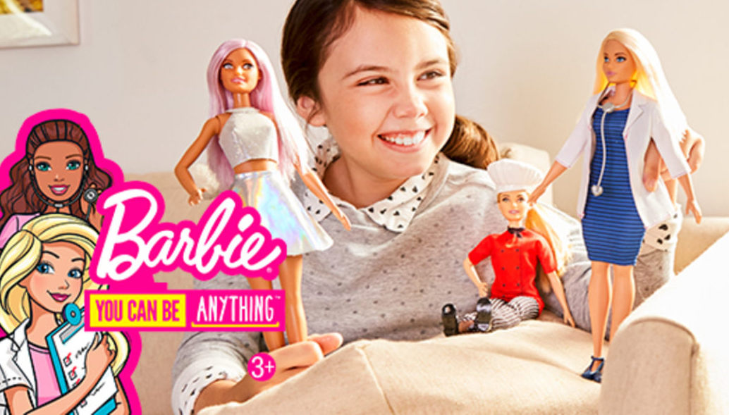 Barbie doll you can be anything hotsell