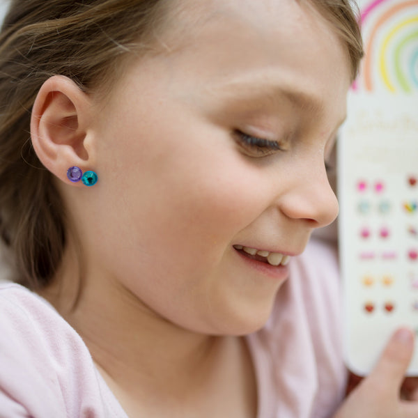 GP: Rainbow Love Sticker Earrings - Ages 3+