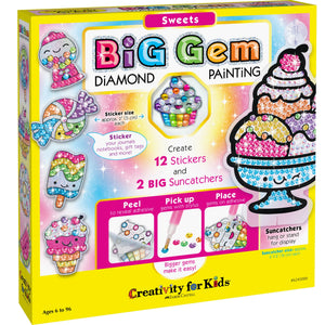 Big Gem Diamond Painting: Sweets - Ages 6+