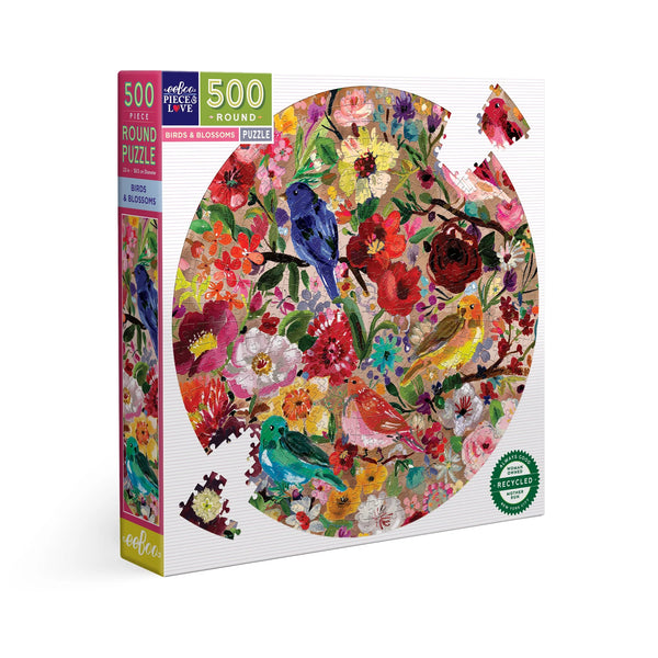 500pc Puzzle: Birds & Blossoms