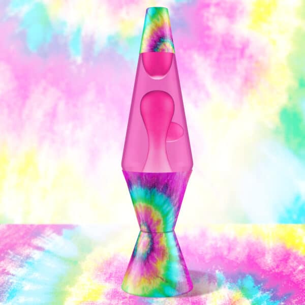14.5” LAVA® Lamp Tie Dye Pink Spiral - Ages 8+