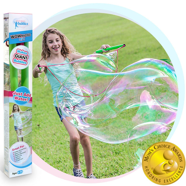 WOWmazing Giant Bubble Concentrate Kit - Ages 6+