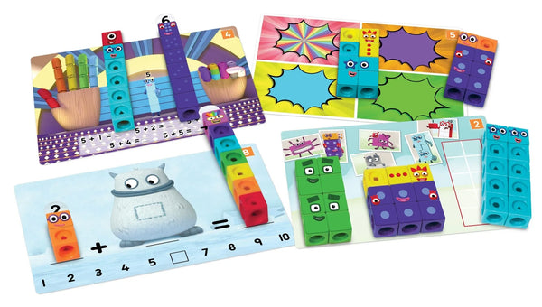 Numberblocks Mathlink Cubes: 1-10 Math Activity Set  - Ages 3+