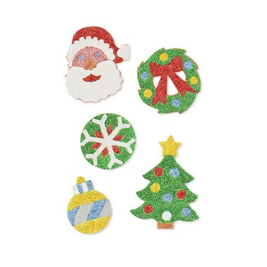 MD: Mess-Free Glitter: Christmas Foam Stickers - Ages 5+