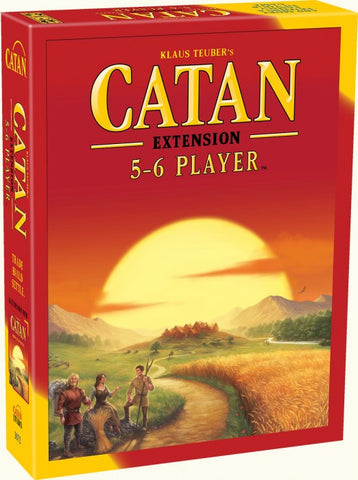 Catan: 5-6 Player Extension - Ages 10+