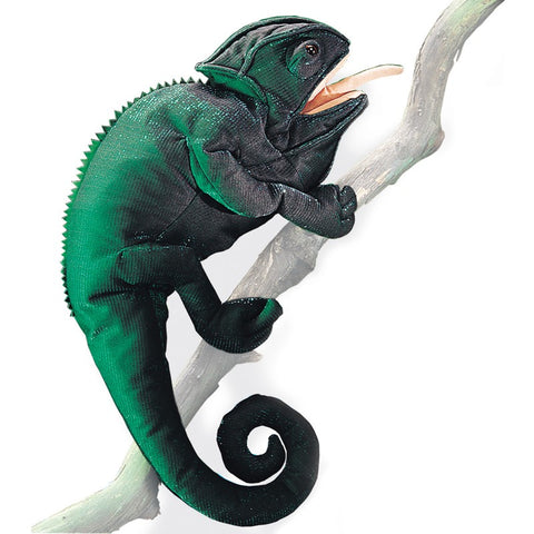 Folkmanis: Chameleon Puppet - Ages 3+