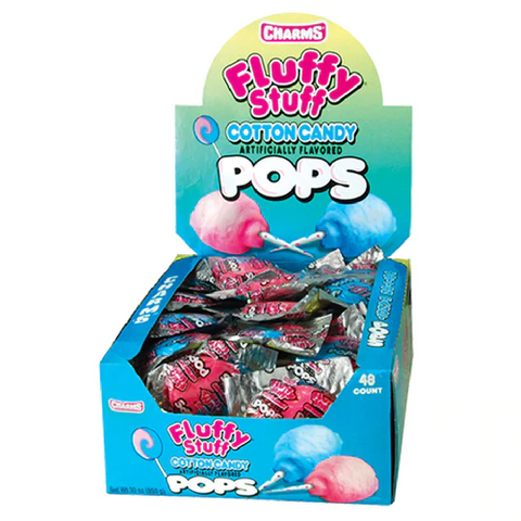 Charms Fluffy Stuff Cotton Candy Pop