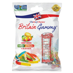 Britain Gummy: Gummy Worms - Ages 3+