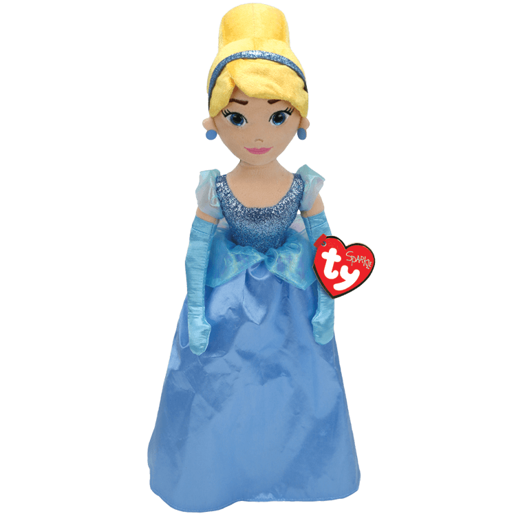 TY: Cinderella Plush Doll (Cinderella) - Ages 3+