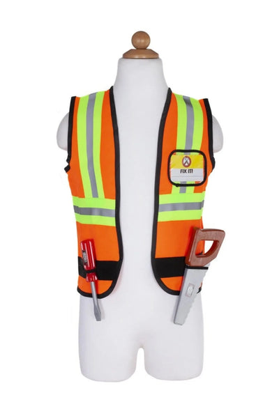 GP: Construction Worker Costume and Accessories - Size 5-6