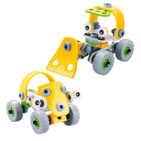 Constructor Jr: 2 models in 1 Engineering Set 56 pieces - Ages 6+
