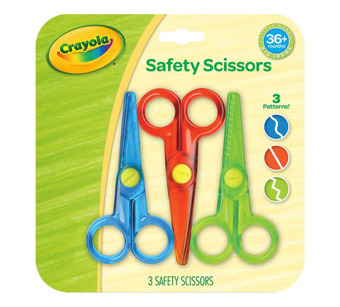 My First Safety Scissors, 3 pieces - Ages 3+