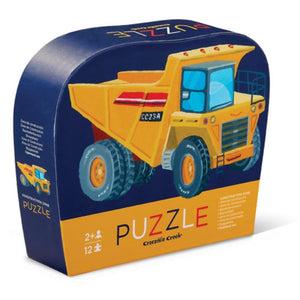 12pc Mini Puzzle: Construction Zone - Ages 2+