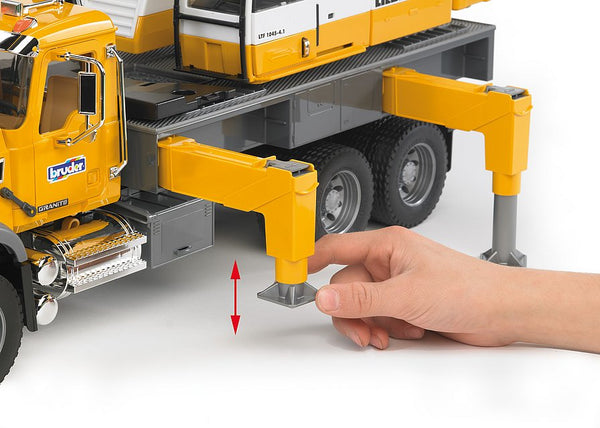 Bruder: Mack Granite Liebherr Crane Truck - Ages 4+