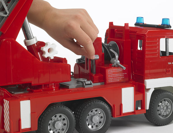 Bruder: Fire Engine with Selwing Ladder - Ages 4+