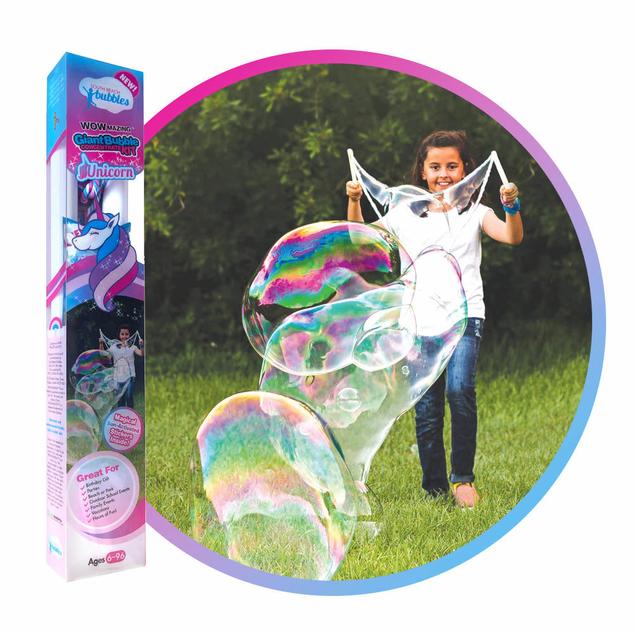 WOWmazing Giant Bubble Kit: Unicorn - Ages 6+