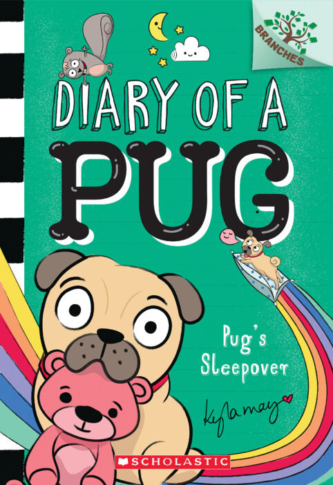 Pug's Sleepover (Diary of a Pug #6) Ages 5+