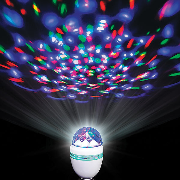 LED Rotating Party Light Bulb - Ages 12+