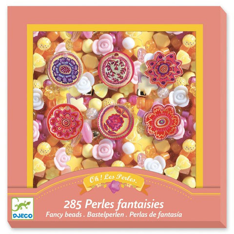 Djeco: Fancy Beads / Flower -Ages 6+