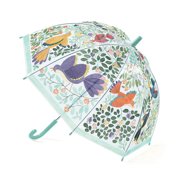 Djeco: Children's Umbrella / Flowers and Birds - Ages 4+