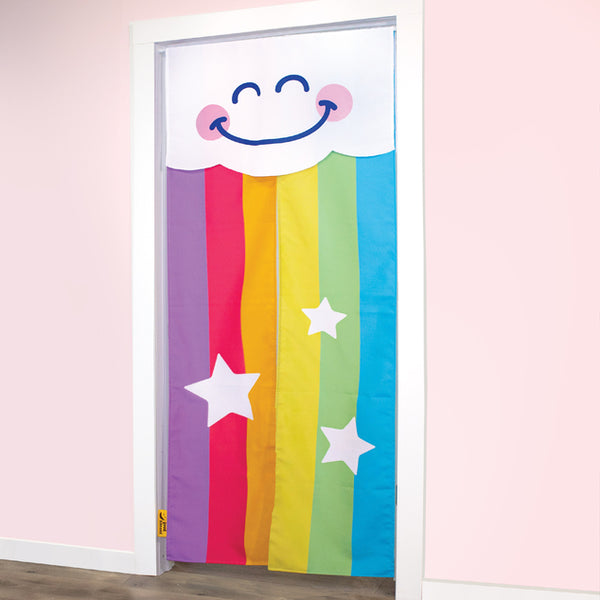 Doorway Curtain: Rainbow