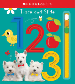 Trace and Slide 123 (Scholastic Early Learners) Ages 0+