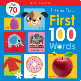 BB: Scholastic Early Learners: Lift the Flap First 100 Words - Ages 0+