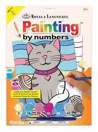 My First Painting by Numbers: Kitten - Ages 4+