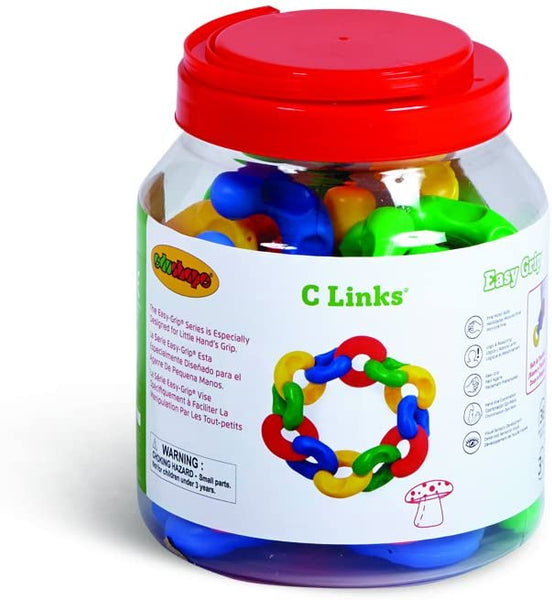 Edushape: Easy-grip C Links - Ages 3+