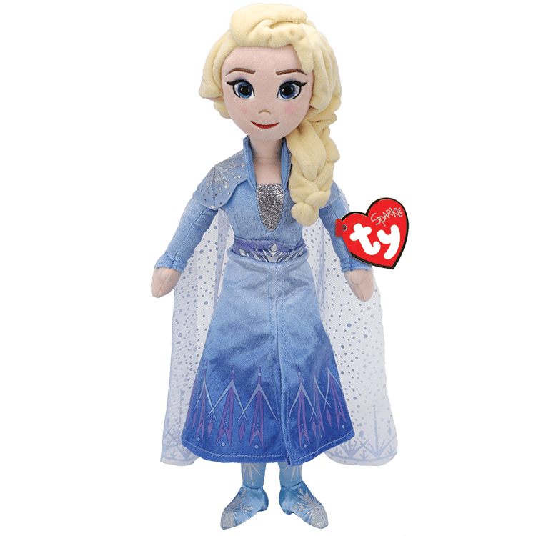 TY: Elsa Plush Doll (Frozen 2) - Ages 3+