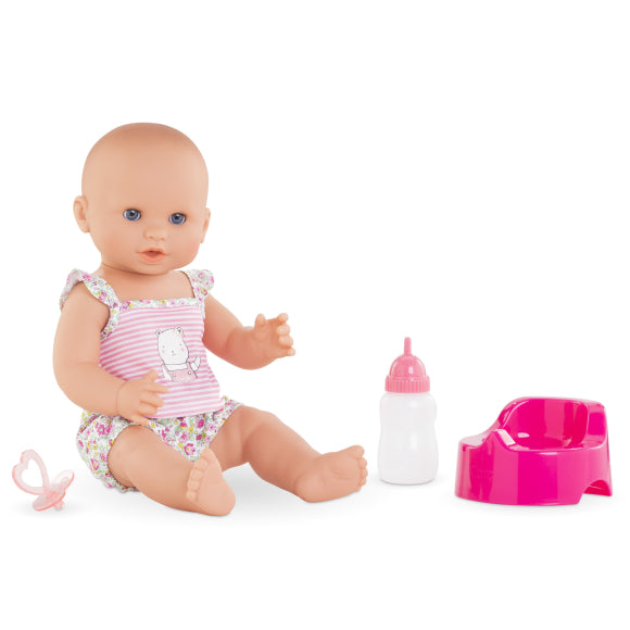 Corolle: Emma Drink-and-Wet Bath Baby - Ages 2+