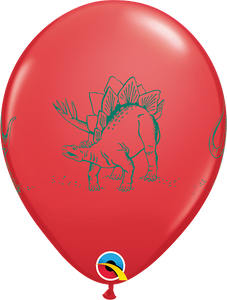 Dinosaurs in Action Latex Balloon 11"