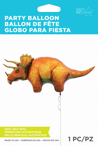 42” Balloon: Triceratops